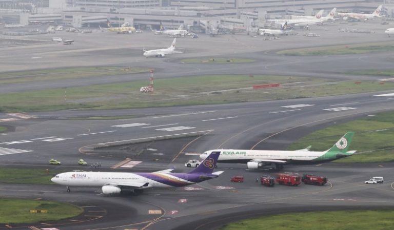 Two planes ‘likely collided’ at airport in Tokyo