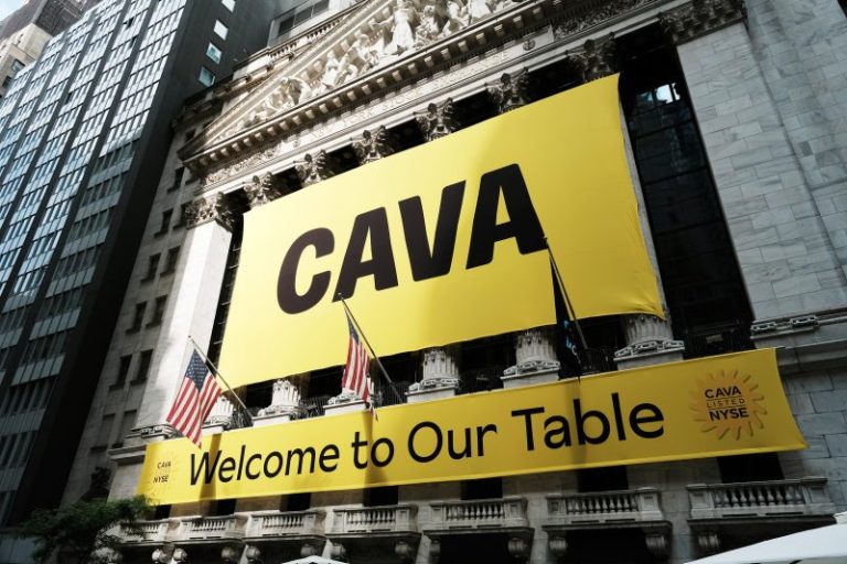 Mediterranean restaurant chain Cava’s stock soars as much as 117% in market debut