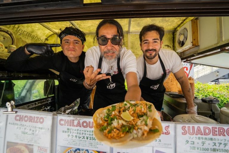 He left Japan and learned how to make tacos in Mexico. Now he owns the hottest taco truck in Tokyo