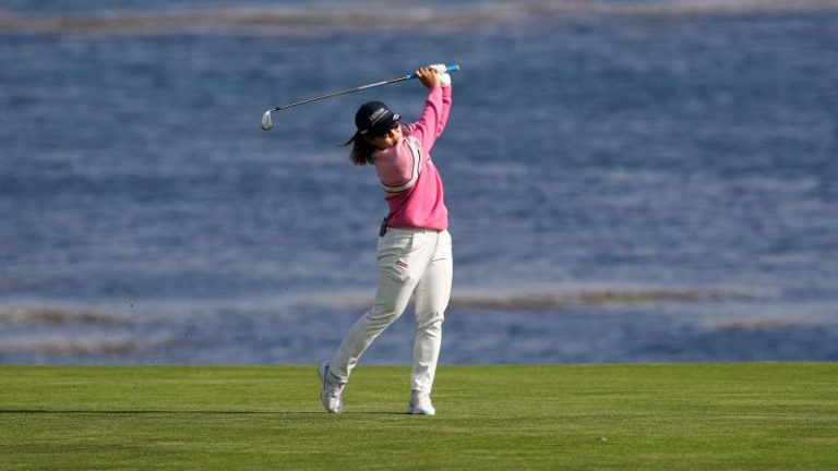 Nasa Hataoka leads US Women’s Open as she bids to win first major title