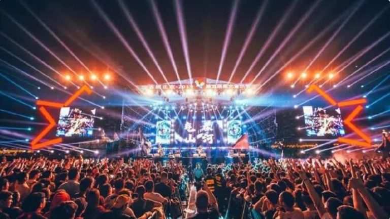 Singer detained for dropping shorts on stage at festival in China’s ‘City of Rock’