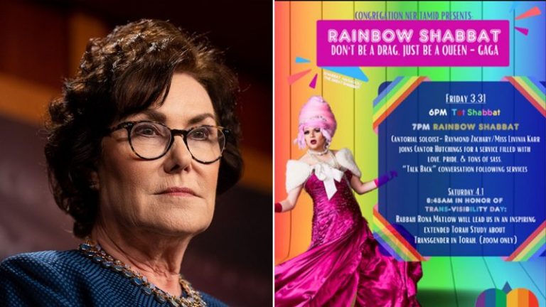 Vulnerable Democrat senator served as president of synagogue that allowed drag queen to preside over services