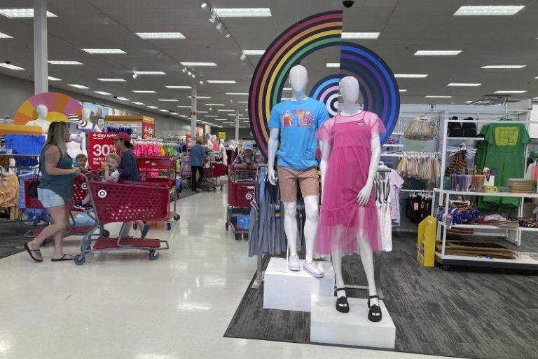 Target sales ebb after Pride month shopper backlash; company cuts profit outlook for 2023