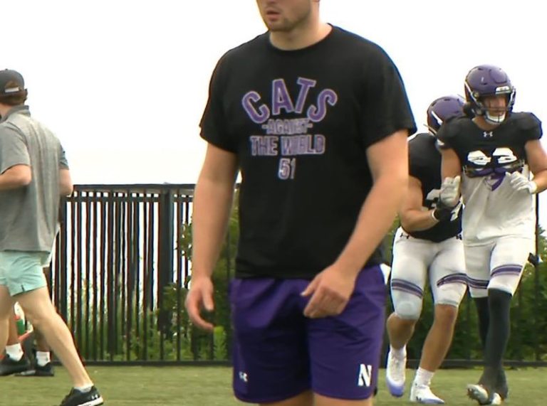 Northwestern denounces football staffers for ‘tone deaf’ shirts worn at practice amid hazing lawsuits