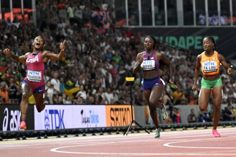 American Sha’Carri Richardson wins women’s 100 meters at world track and field championships