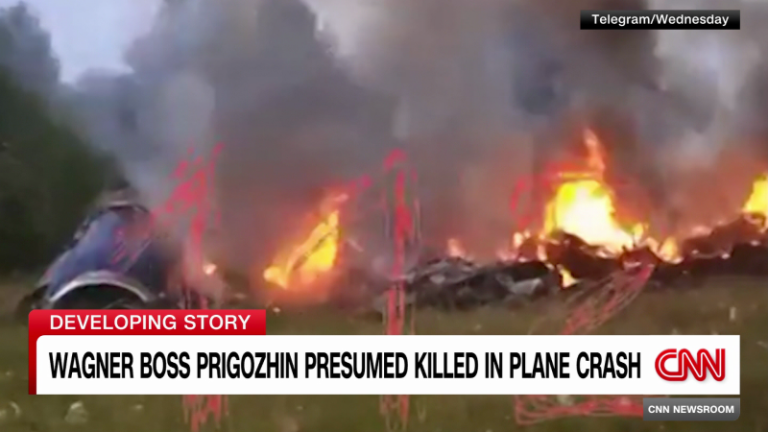 Putin says Prigozhin was ‘talented man’ who ‘made serious mistakes’ in first comments since plane crash