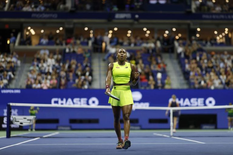 Coco Gauff survives US Open scare as Barack and Michelle Obama watch on in New York
