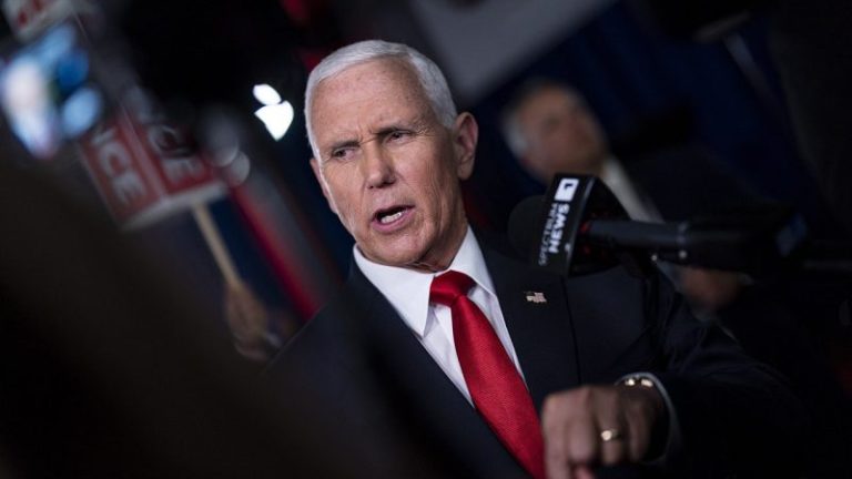 Pence sidesteps on supporting Trump if convicted, says Biden also ‘has trampled on the Constitution’