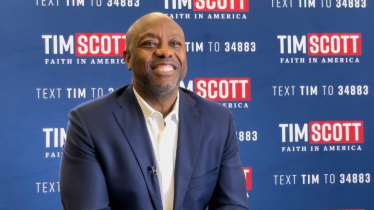 Tim Scott becomes fourth GOP presidential candidate to sign RNC’s ‘Beat Biden’ pledge