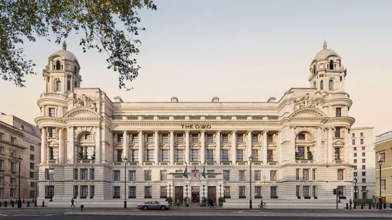 Historic war office used by Winston Churchill is transformed into luxury Raffles London hotel