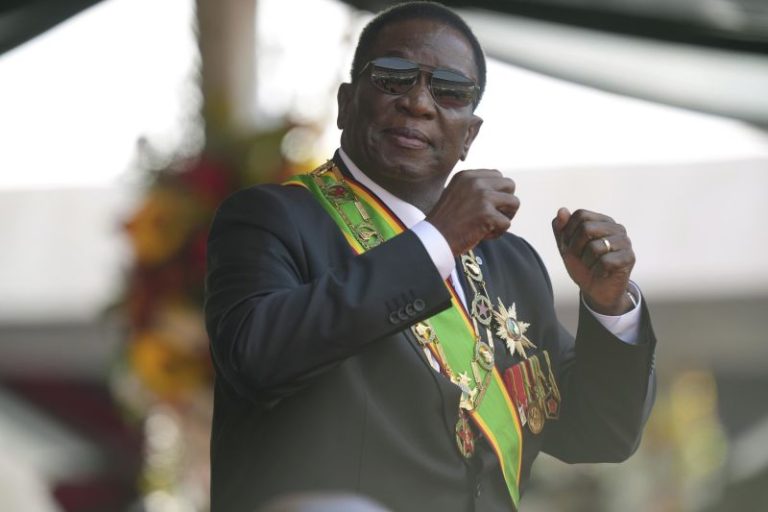 Zimbabwe’s President Mnangagwa sworn in after disputed polls