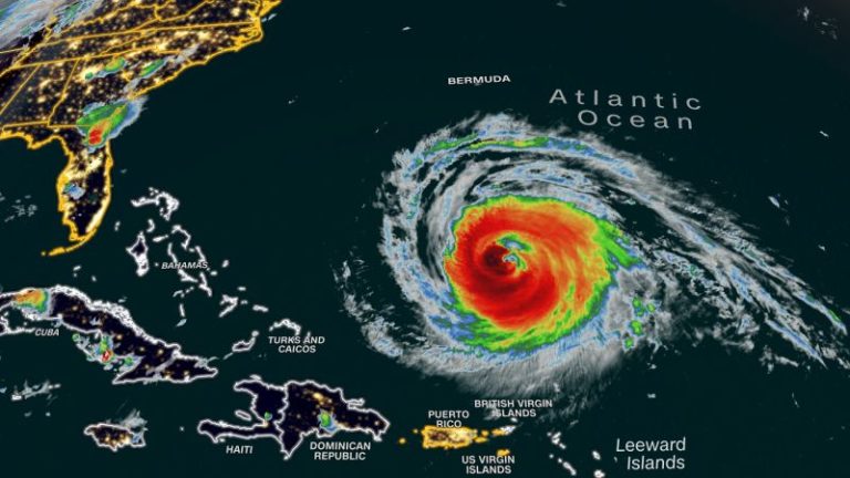 Hurricane Lee’s size continues to increase in the Atlantic ahead of pivotal turn