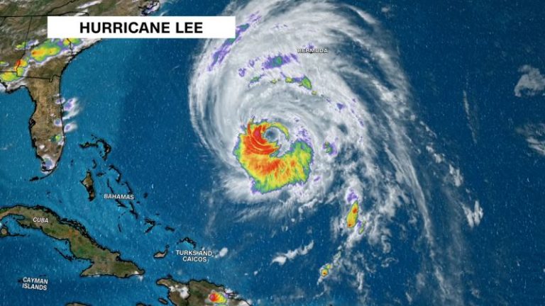 Hurricane Lee on track to swipe parts of New England with gusty winds, power outages and high surf