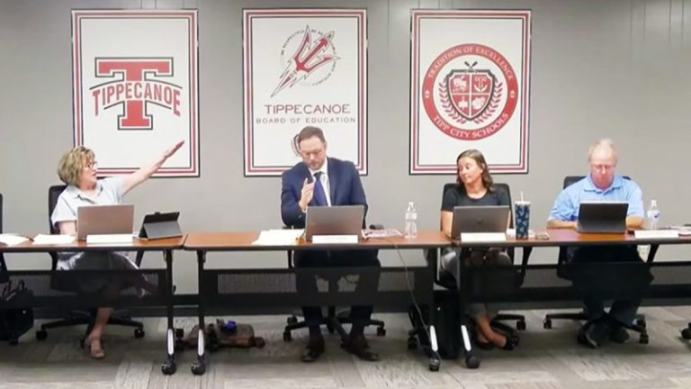 School board member does Nazi salute in clash with ‘dictator’ rival