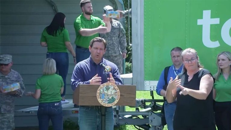 DeSantis hammers climate change alarmists in no uncertain terms in Idalia’s aftermath