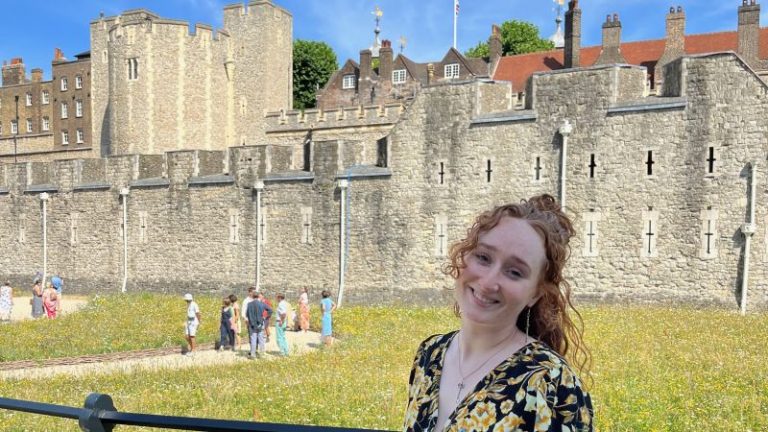 The 23-year-old who spent three years living in the Tower of London
