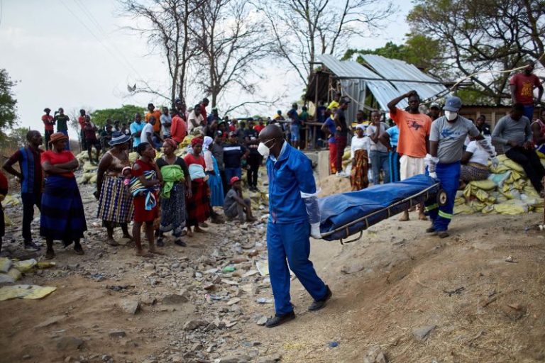 At least 10 dead in Zimbabwe gold mine collapse as rescue efforts continue