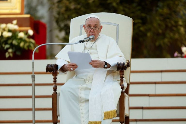 Pope Francis lambasts climate change skeptics and ‘irresponsible’ Western lifestyles