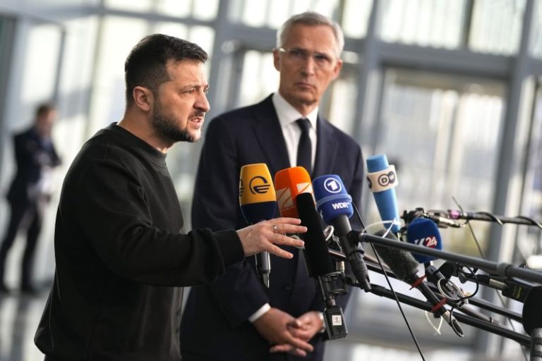 Ukraine’s Zelensky seeks to rally Western support as attention shifts to Middle East