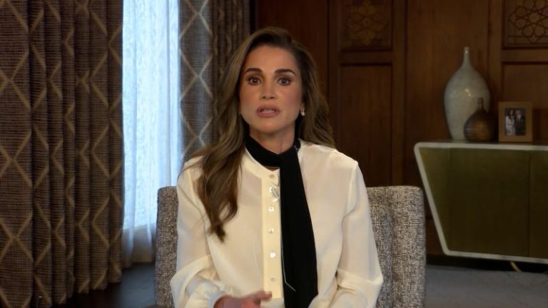 Jordan’s Queen Rania says being pro-Palestinian does not equal being ‘antisemitic’