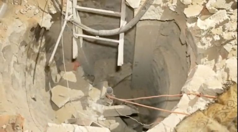 CNN visited the exposed tunnel shaft in the Al-Shifa hospital compound. Here’s what we saw