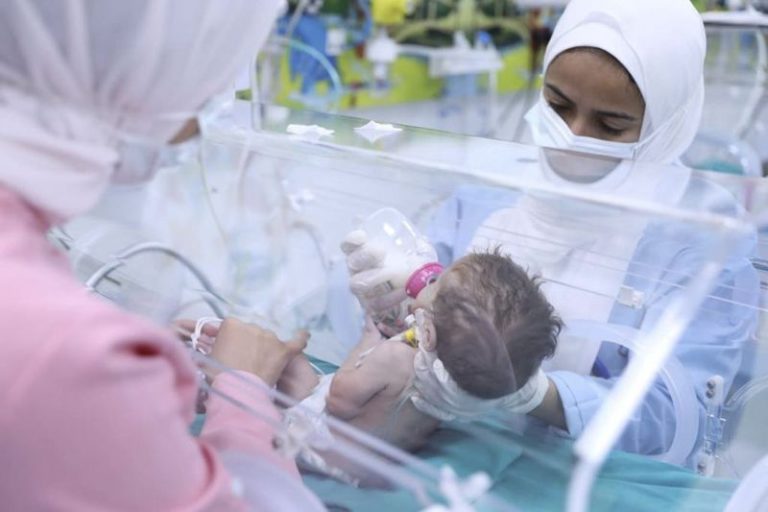 Premature, sick babies receiving treatment in Egypt after Al-Shifa evacuation