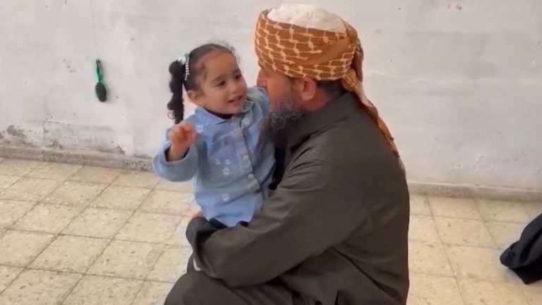 ‘I kissed her but she wouldn’t wake up.’ Grandfather grieves for 3-year-old granddaughter killed as she slept in Gaza