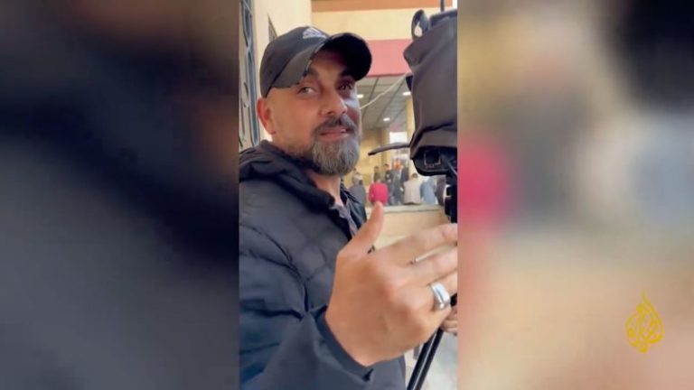 Al Jazeera cameraman dies after Israeli attack in southern Gaza, network says