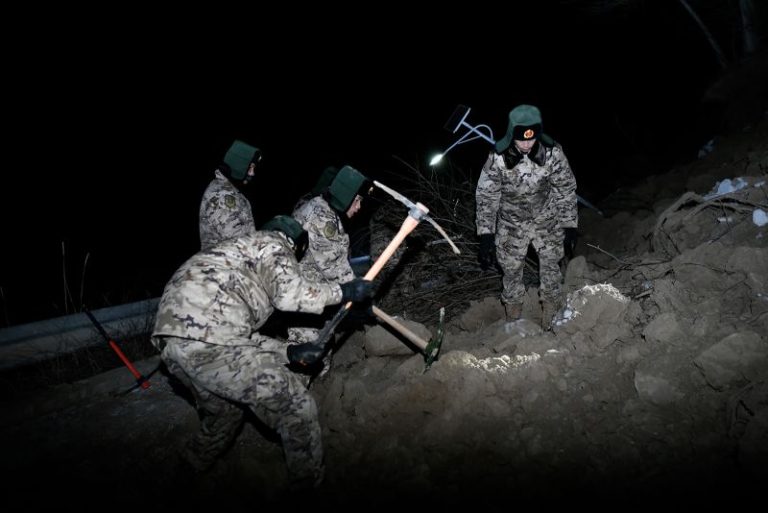 Rescuers battle sub-zero temperatures as more than 120 killed by China’s deadliest quake in nearly a decade