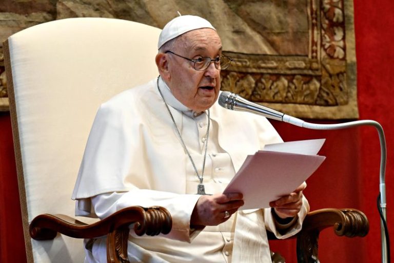 Pope calls for ban on surrogacy, calling it ‘based on exploitation’