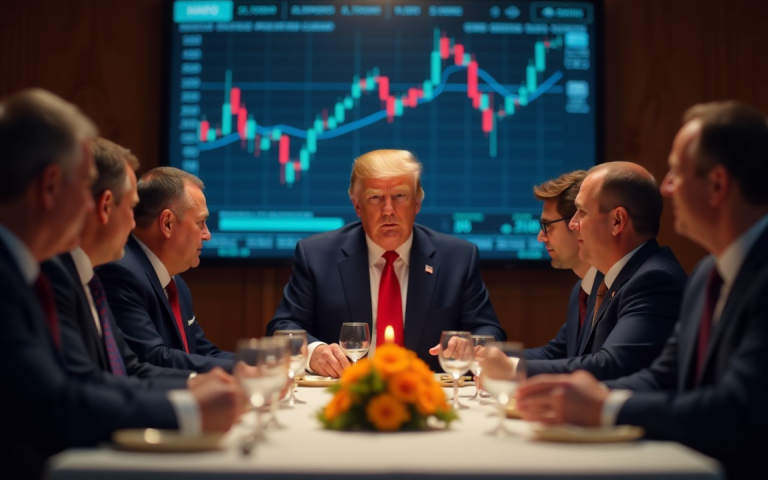 $TRUMP price eyes breakout: could presidential dinner spark 120% rally?