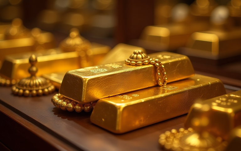 Gold slips more than 1% on easing safe-haven appeal; analysts warn of further downside