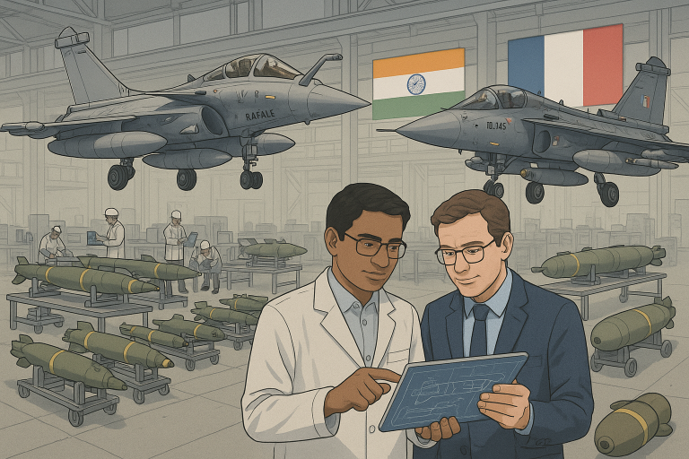 India, France deepen defense cooperation with joint weapon production pact