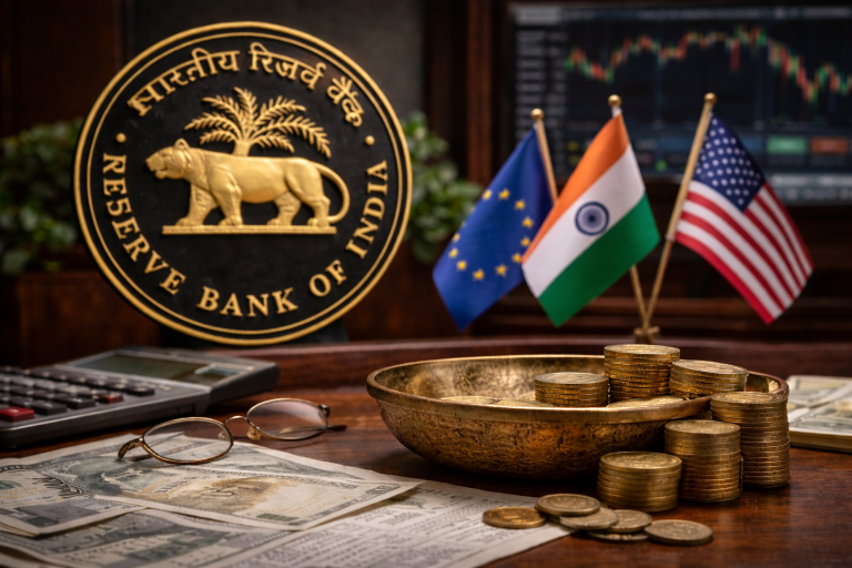 Indian central bank holds rates at 5.25% as trade deals ease headwinds