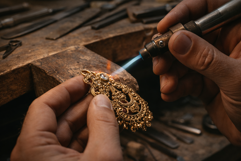 Gold prices rise on tariff uncertainty, dollar weakness