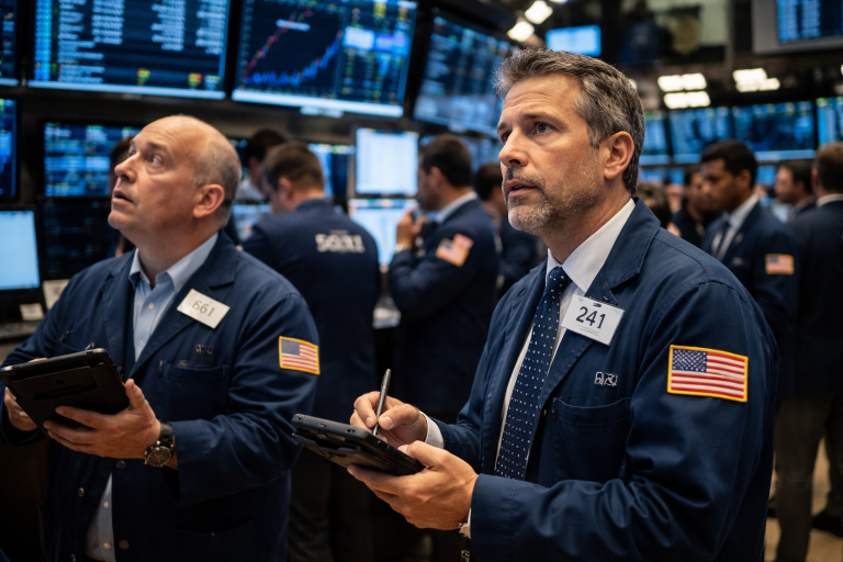 Dow Jones falls 260 points, indexes mixed as Iran tensions, CPI weigh
